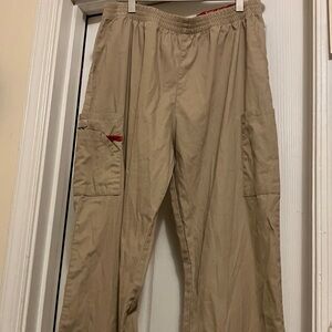 Dickies Women's Tan scrubs medical Pants